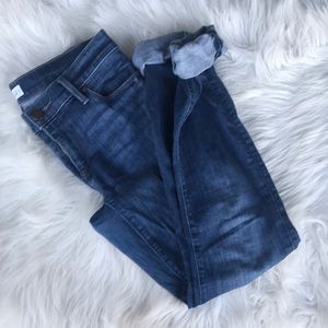 LOFT modern skinny blue wash jeans
